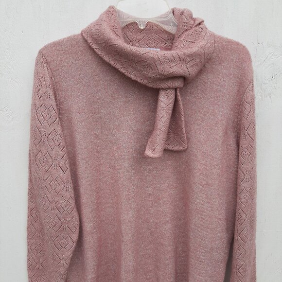 Alfred Dunner Pink Women's Sweater size L - Picture 1 of 5